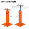 4 Pcs House Floor Jacks for Leveling,11-16" Height Range,9920 lbs