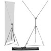 Adjustable Custom X Banner Stand for Business,Outdoor and Indoor Display,