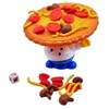 Trisquirrel Topple Pizza Game,Tabletop Balancing Pizza Toy, Poppa's Pizza Pile-Up
