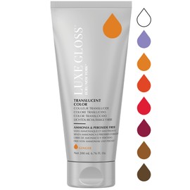 ECRU New York LUXE GLOSS Hair Gloss for Enhanced Color and Glass-Like Shine, Ginger