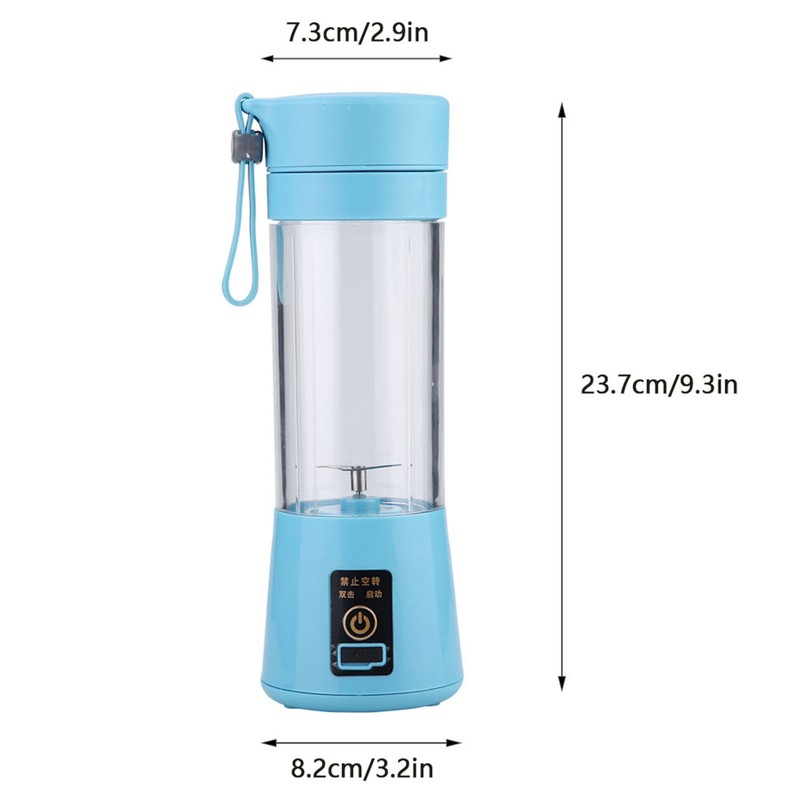 USB Portable Electric Fruit Juice Blender Machine Juice Extractor Double