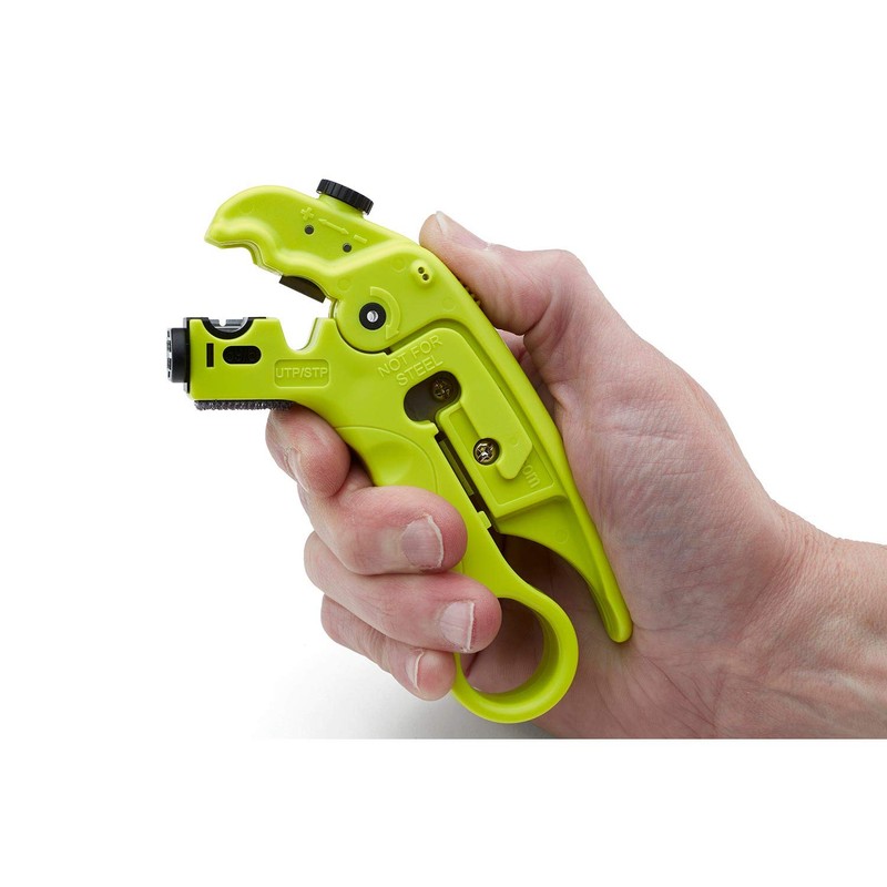 trueCABLE Wire Stripping and Cutting Tool for UTP, FTP, STP,