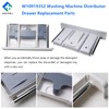 W10919352 Washer Dispenser Drawer Replacement W10601825 Compatible With Whirlpool Maytag