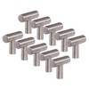 Design House T-Pull Cabinet Knob, 10-Pack, 1-1/2-Inch Modern Kitchen Handles