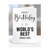Happy Birthday To The World's Best Bonus Mom Card, Funny,