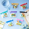 XFJSAK 29-Piece Zipper Pill Pouch Set - Reusable Clear Plastic
