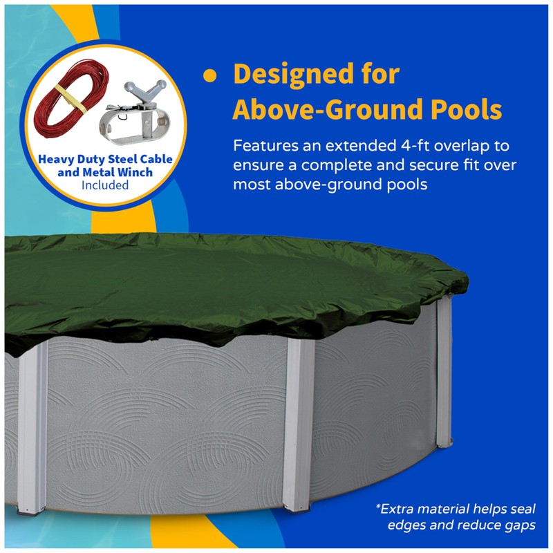 Blue Wave Silver 12-Year 24 ft Round Above Ground Pool