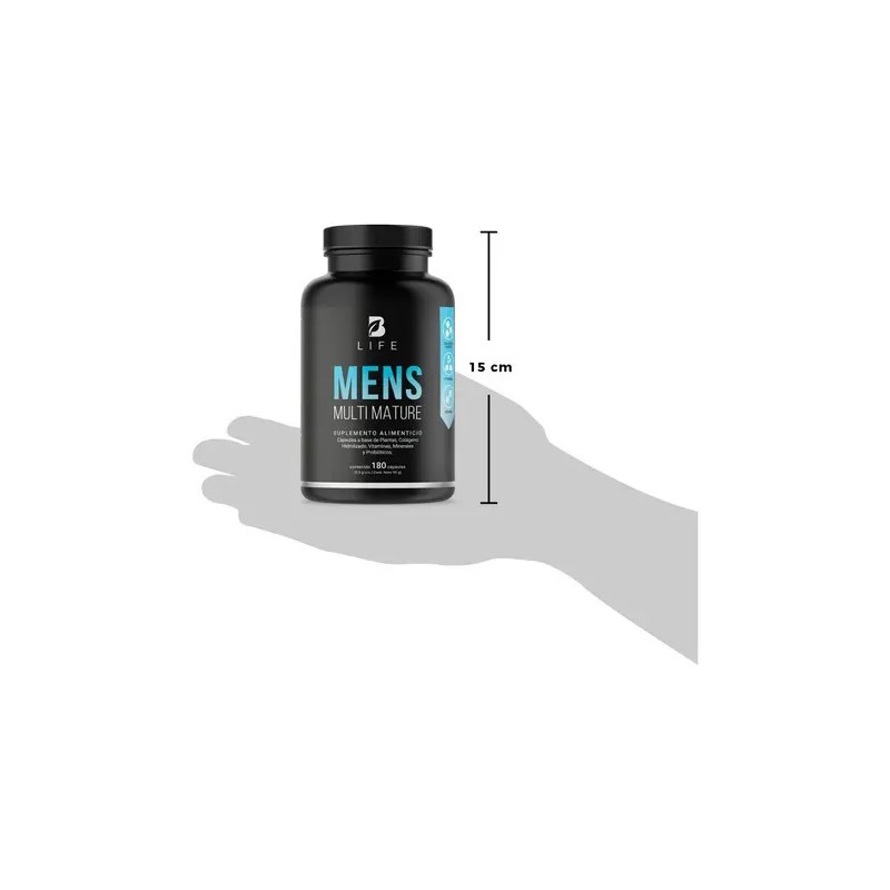 Multivitamico Hombre Mayor Años 180 Cáps Life Sabor