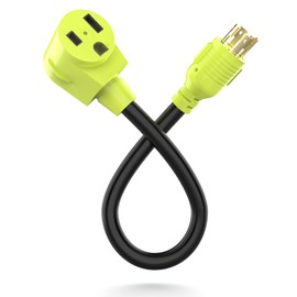 FGIEU Welder Plug Adapter Cord ETL Listed, NEMA L14-30P Male to 6-50R Female, 30 Amp Generator to 50 Amp Welder Adapter, 1.5FT STW 10/3 AWG (125V/250V)