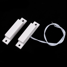 ZONADAH XL-32 Magnetic Door Contact Sensor NO Magnetic Switch Wired Security Window Door Contact Sensor Alarm Magnetic Detector Switch Reed Door Contacts for Home Security