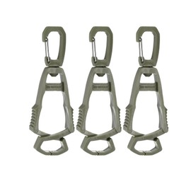 M METERXITY 3-Pack Gloves Clip for Work Glove Holders, Anti-Lost Safety Gloves Grabber Clips Keeper for Construction/Work/Accessories/Backpack/Helmet [Army Green]