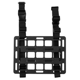 Orivin Rigid Molle Panel for Vehicles, Car Sun Visor Organiser with Tactical Equipment, EDC Tool Holster, Storage Holder for Sun Visor