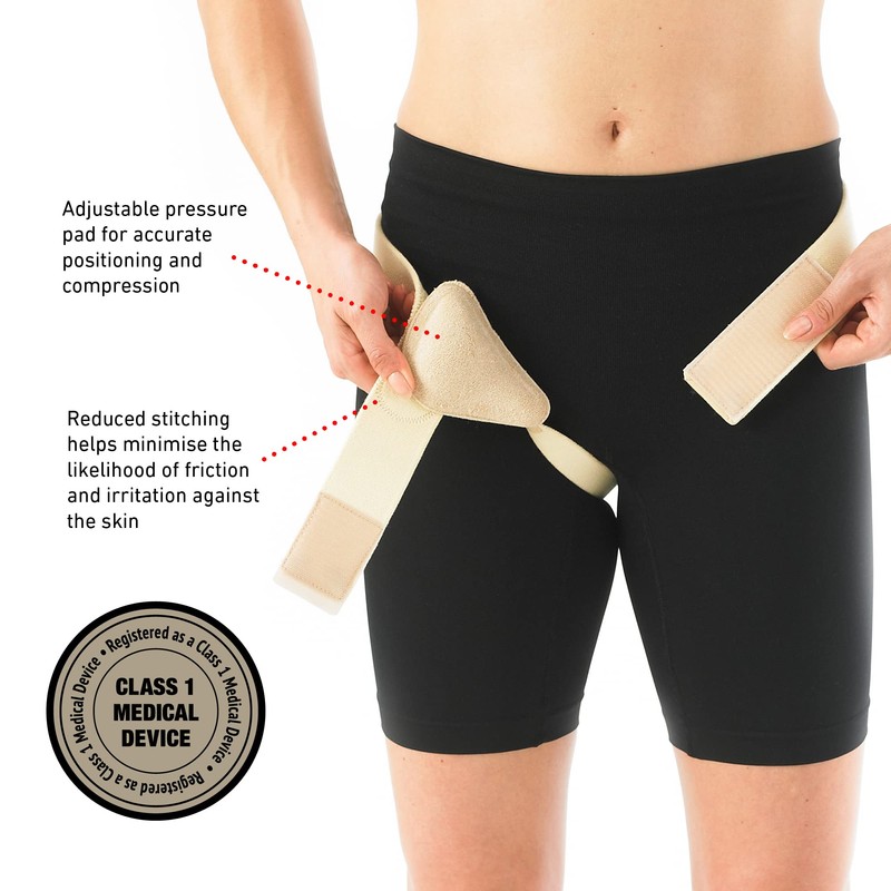 Neo-G Lower Hernia Support for Men and Women - Inguinal