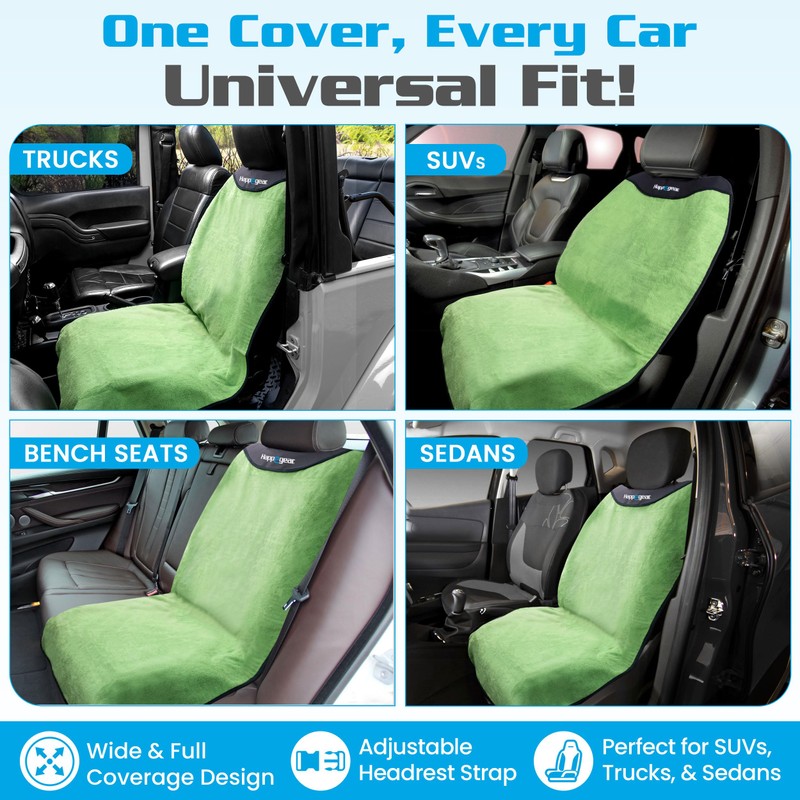 HAPPEGEAR Happeseat Waterproof Car Seat Cover & Protector – Universal