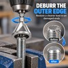 5 Pack Stainless Steel External Deburring Chamfer Tools with 7mm