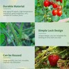 Tomato Clips, Plastic Trellis Clips Plant Support Clips, 100PCS Plant