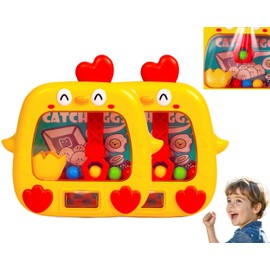 natalieenati 2 Pcs Mini Claw Machines for Kids-Claw Game Machine with Fidget Toys-Handheld Grabber Game-Stuff Prizes Refill-Birthday Gifts-Party Toys-Classroom Prizes-Ages 3+