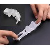 YINETTECH 2-Piece Gel Toe Separator Spacer Bunion Protection Foot Separator