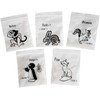 RZJZGZ 5 Packs (500 pcs) Orthodontic Elastic Bands Dental Orthodontic