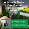 RESTMO Garden Hose Nozzle, Heavy Duty Metal Water Hose Nozzle