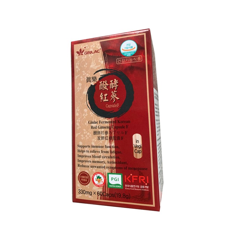 Fermented Korean Red Ginseng Capsule F 60 Capsules (2 Month