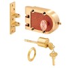 Segal SE 15326 Bronze Deadlock with Single Cylinder and Flat