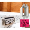 iMBAPrice IMBA-BE1 (UL Listed) 1-Gang Non-Metallic Electrical Power Outlet Box
