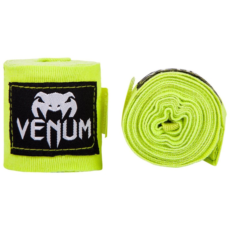 Venum Unisex Adult Kontact Boxing Handwraps, Neo Yellow, 2.5m