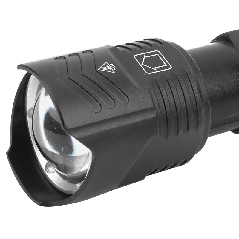Outdoor Portable Flashlight USB Charging Torch Light Multifunctional Waterproof Flashlight