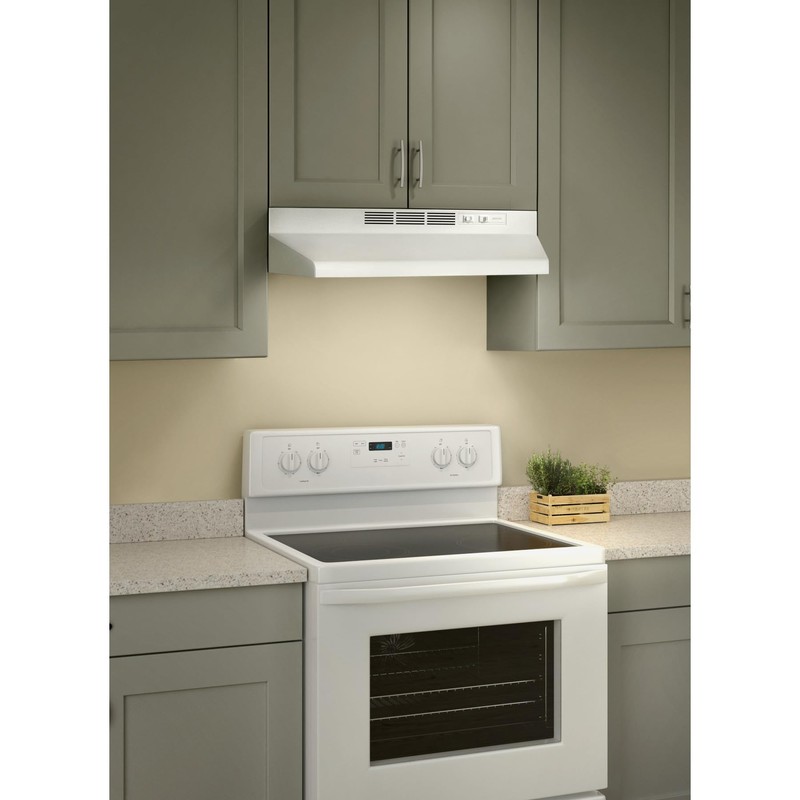Broan-NuTone 413001 Non-Ducted Ductless Range Hood with Lights Exhaust Fan
