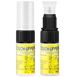 18ml Touch Up Paint for Cars, Silicone Brush Car White Paint Scratch Repair, 2 in 1 Design Car Remover Scratch Repair Paint Pen, Quick & Easy to Repair Minor Automotive Scratches and Car Wheels
