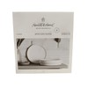 Hearth & Hand Magnolia 4pk Rim Stoneware Appetizer Plate Set