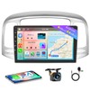 8 Core 4+64GB Hikity Android Car Stereo for Hyundai Accent