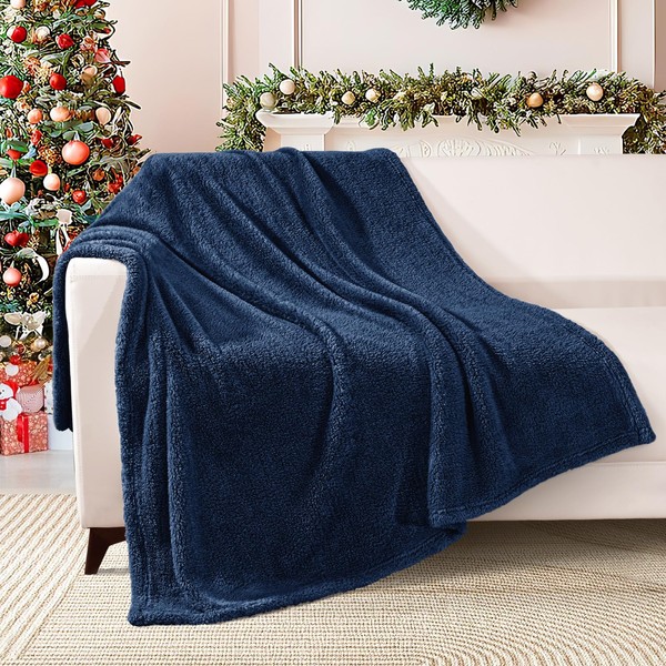 Exclusivo Mezcla Soft Fleece Throw Blanket for Couch, Super Soft