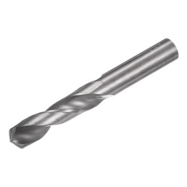 QUARKZMAN Solid Carbide Drill Bit 8.1mm (0.319") YG6X/C3 Micro Grain Carbide Twist Drill Bit with Straight Shank for Drilling Stainless Steel, Aluminum, Metal and Plastic