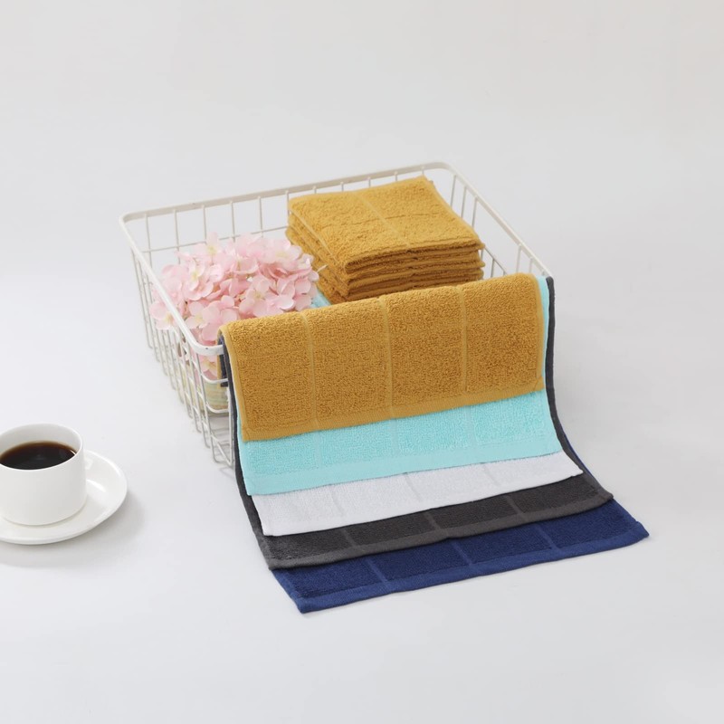 Glynniss - Paños de cocina altamente absorbentes, 100 % algodón,