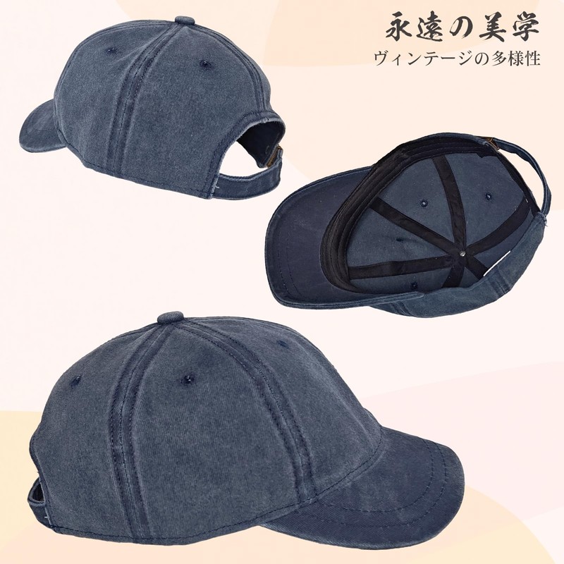 RUNQIU Cap, Baseball Cap, Small, Short Brim, Casual, Short Hat,