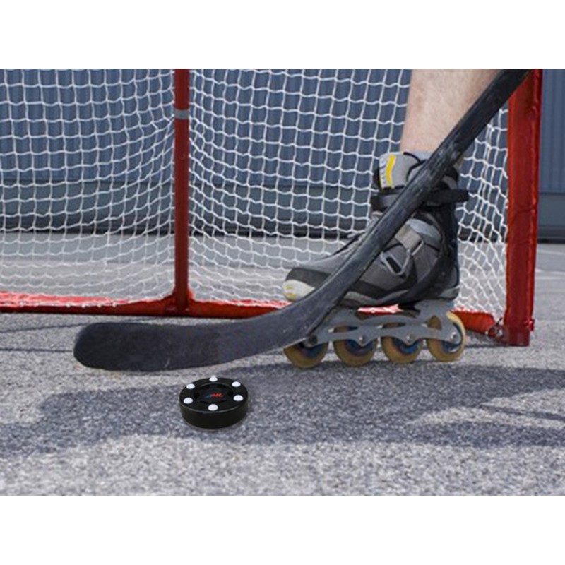 A&R Sports Inline Street Hockey Puck, Black