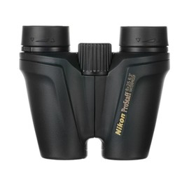 Nikon PROSTAFF 8x25mm ATB All-Terrain Binocular with Long Eye Relief, Bright Multilayer-Coated Lenses, Non-Slip Rubber Exterior - Compact Waterproof Fogproof Nature Observation Binoculars (7483)