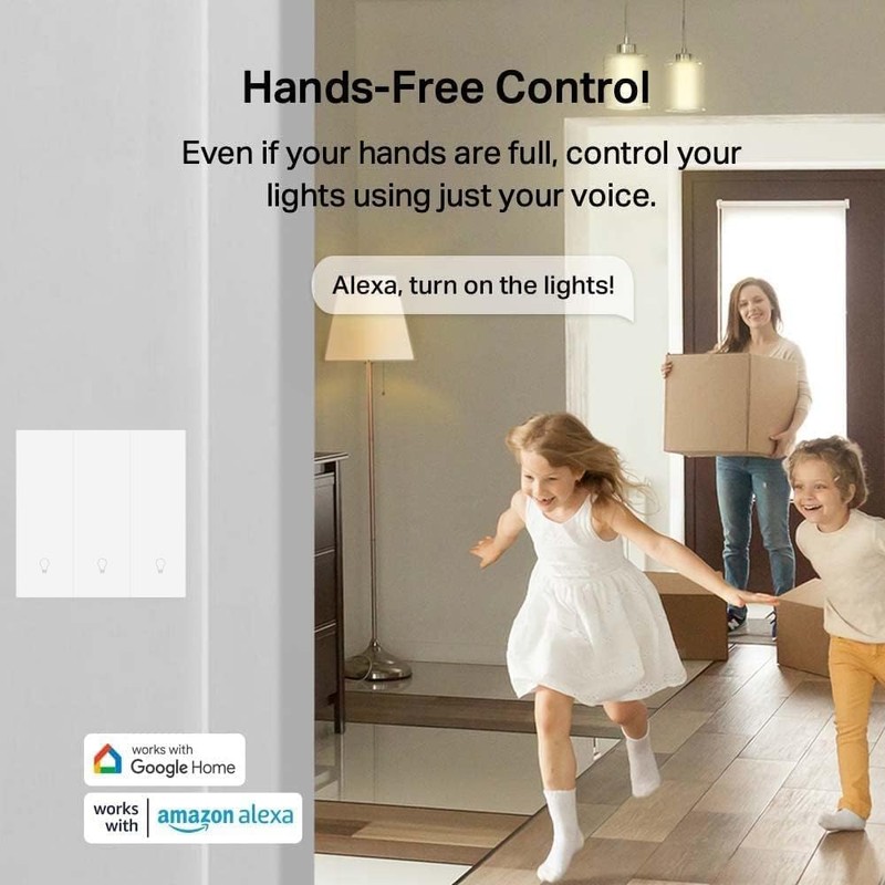 ZigBee Smart Light Switch 2Pack, Work with Alexa Google Home,