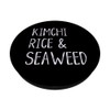 Kimchi Rice and Seaweed Simple Korean Food Mukbang Lover