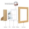 Gaevuian 8x10 Picture Frame Display Double 4X6 Picture Frame Collage,Multi