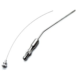 Dental Frazier Tube No. 10 Suction Aspirator 3.33mm Diagnostic 7.6" Stainless Steel Instruments