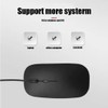 Usb Wired Mouse, Ultra-Slim USB Wire Mouse, 1600 DPI 2.4