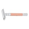 Double Edge Safety Razor Long Handle Zinc Alloy Manual Safety