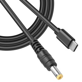 Artilits - Conector USB C macho a hembra de 5,5 x 2,1 mm, adaptador USB C CC de 5 V, 12 V, 20 V, 5,5 x 2,1 mm, hecho para banco de energía, lámpara de computadora LED, ventilador pequeño, Starlink
