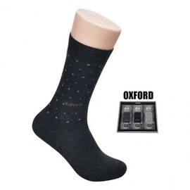 Men's Specially Processed Honey Charcoal Socks - 3-Pair Set 3 Pairs 1 Set 26cm