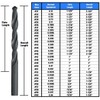 Drill America #33 High Speed Steel Black Oxide Drill Bit
