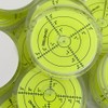 SIZIKJXGHWYI Circular Bubble Level with Double Sided Adhesive Bottom Spirit
