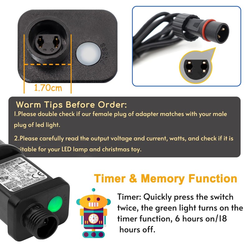 Transformer 31V 3.6W for CZJUTAI JT-EL/FC31V3.6W - 8 Modes Memory